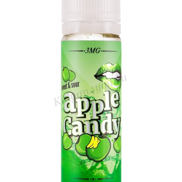 Купить Electro Jam Apple Candy (Яблочные леденцы), 60 мл, 0 %