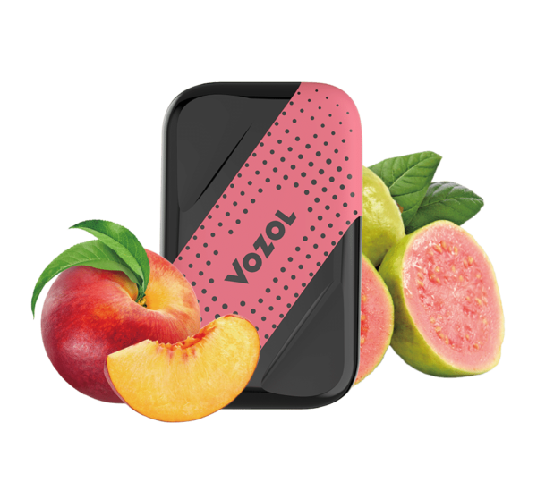 Купить Vozol D4 - Peach Ice + Guava Ice , 1000 затяжек, 20 мг (2%)