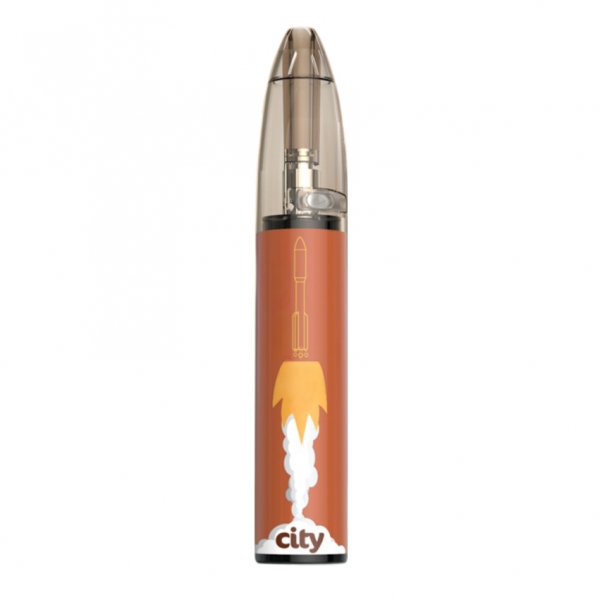 Купить City Rocket - Альфа Центавра (Манго, Клубника), 4000 затяжек, 18 мг (1,8%)